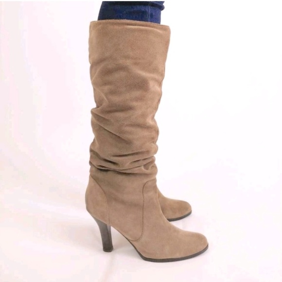 Sofft Shoes - SOFFT “Belfast” Suede Knee High slouchy Boots. Size 7.5, 3.5”heel. Stunning NWOB